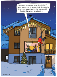 weihnachtskletterer